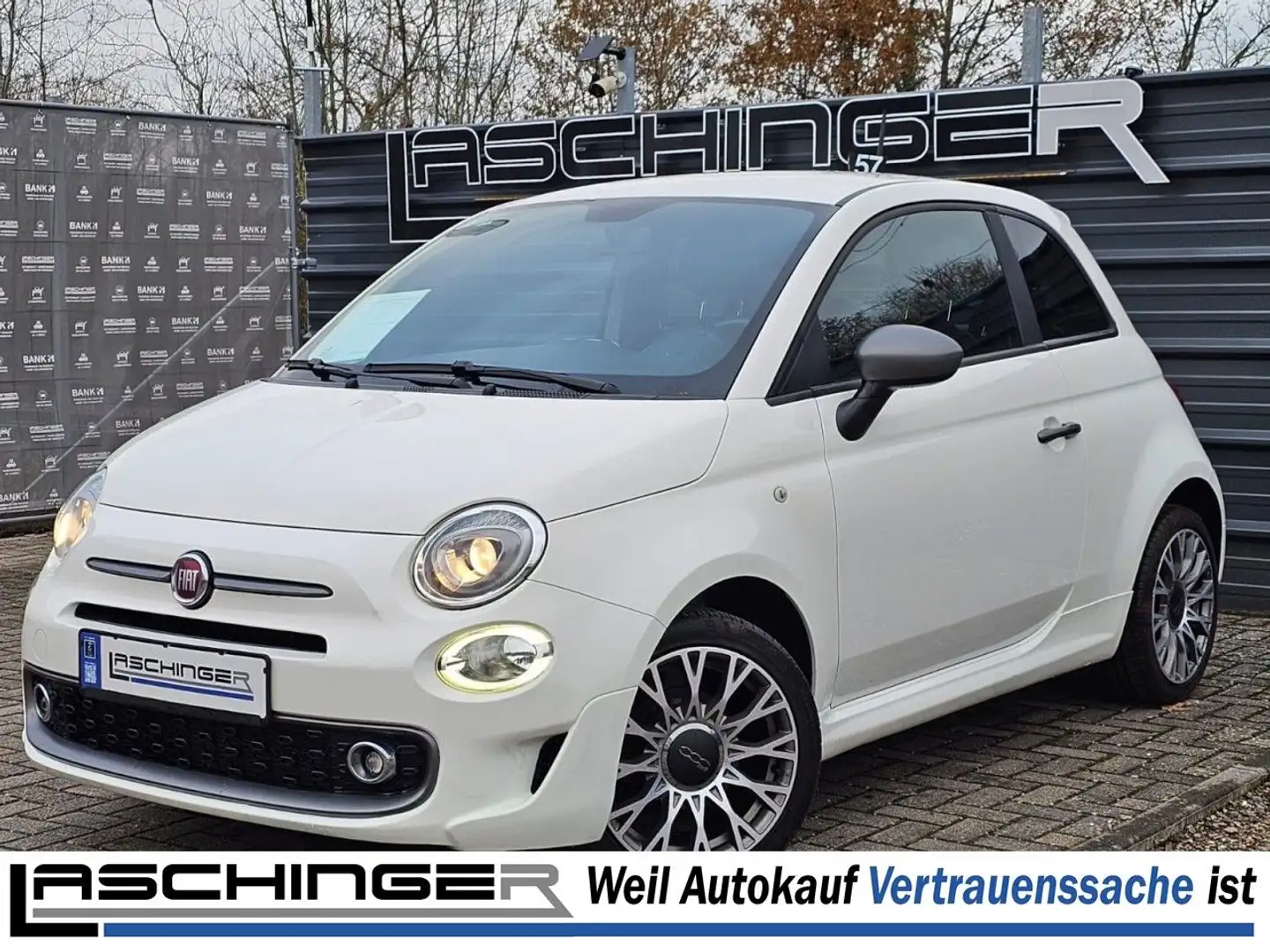 Fiat 500 500 S 1. HAND KLIMA TEMPO MFL BT USB SPORTPAKET Weiß - 1