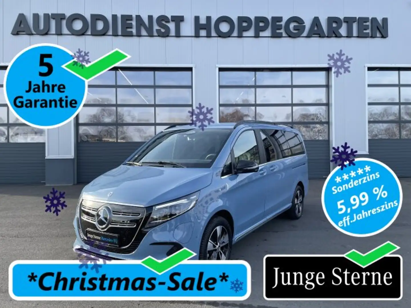 Mercedes-Benz EQV 300 EQV 300 Avantgarde L Distronic Airm.360°Panorama Bleu - 1