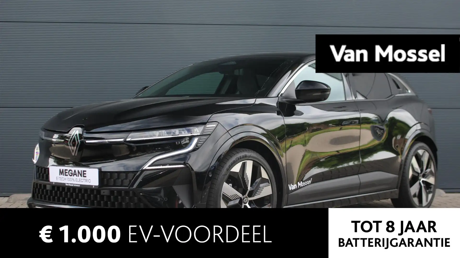Renault Megane E-Tech EV60 Optimum Charge 220Pk Techno | Android & Apple Negru - 1