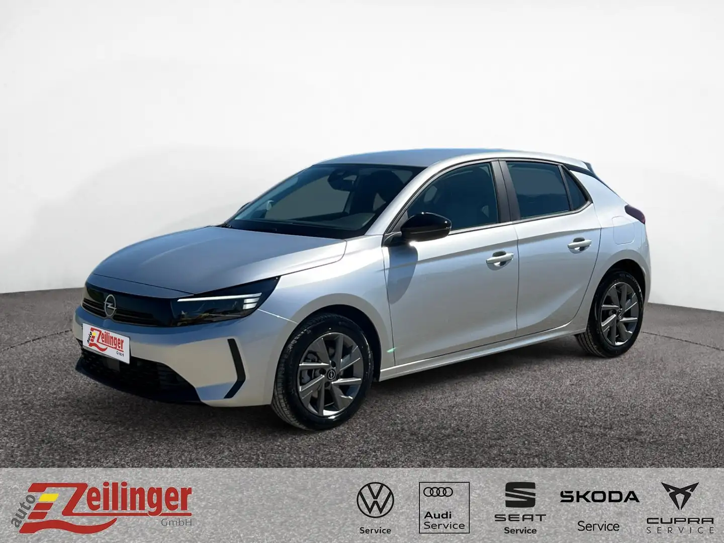 Opel Corsa F Edition 1.2T|CARPLAY|ANDROID|SHZ|LHZ|PDC Silber - 1