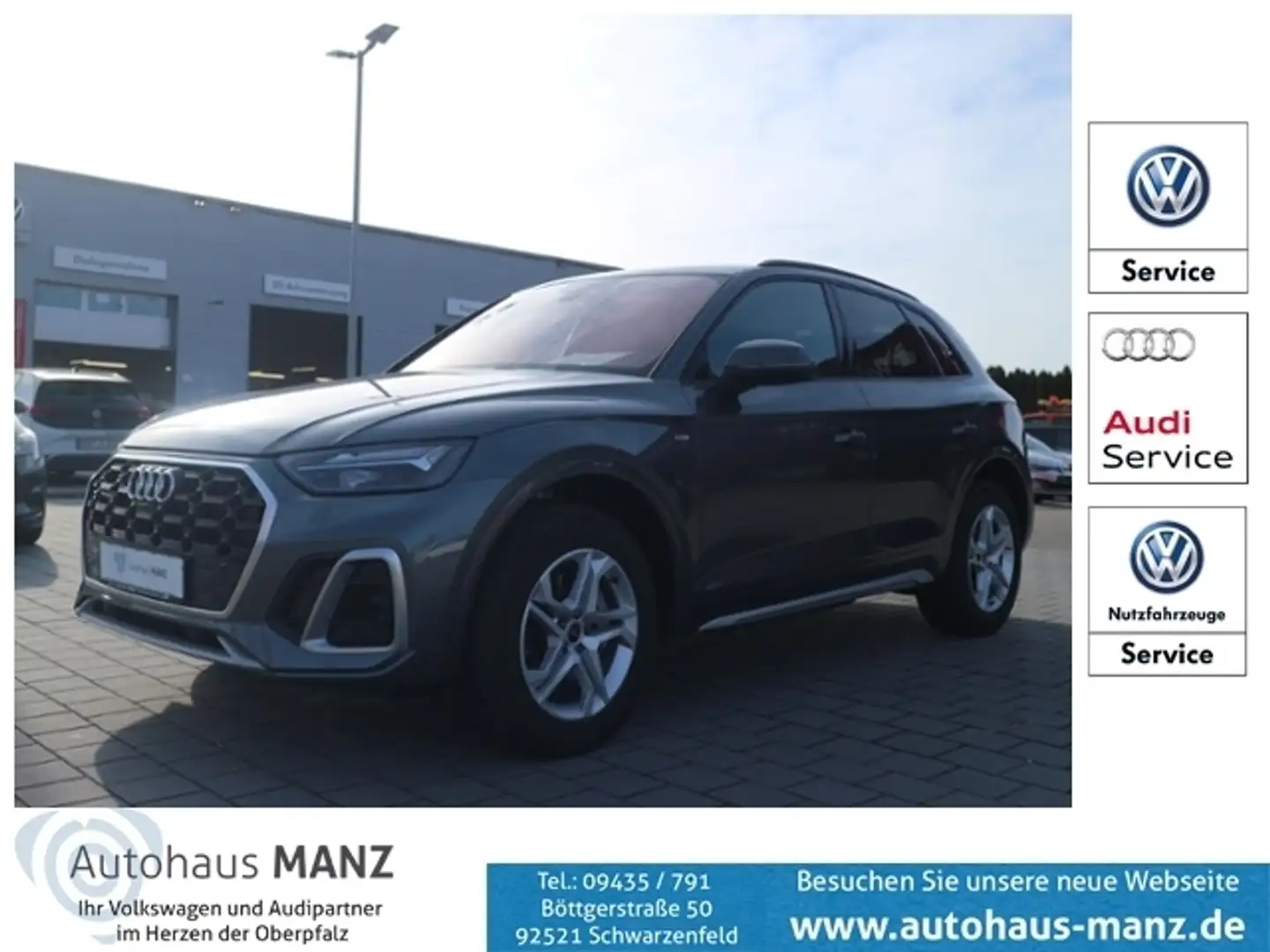 Audi Q5 50 TFSI e Quattro S-Line KLIMA LED NAVI ALU Grau - 1