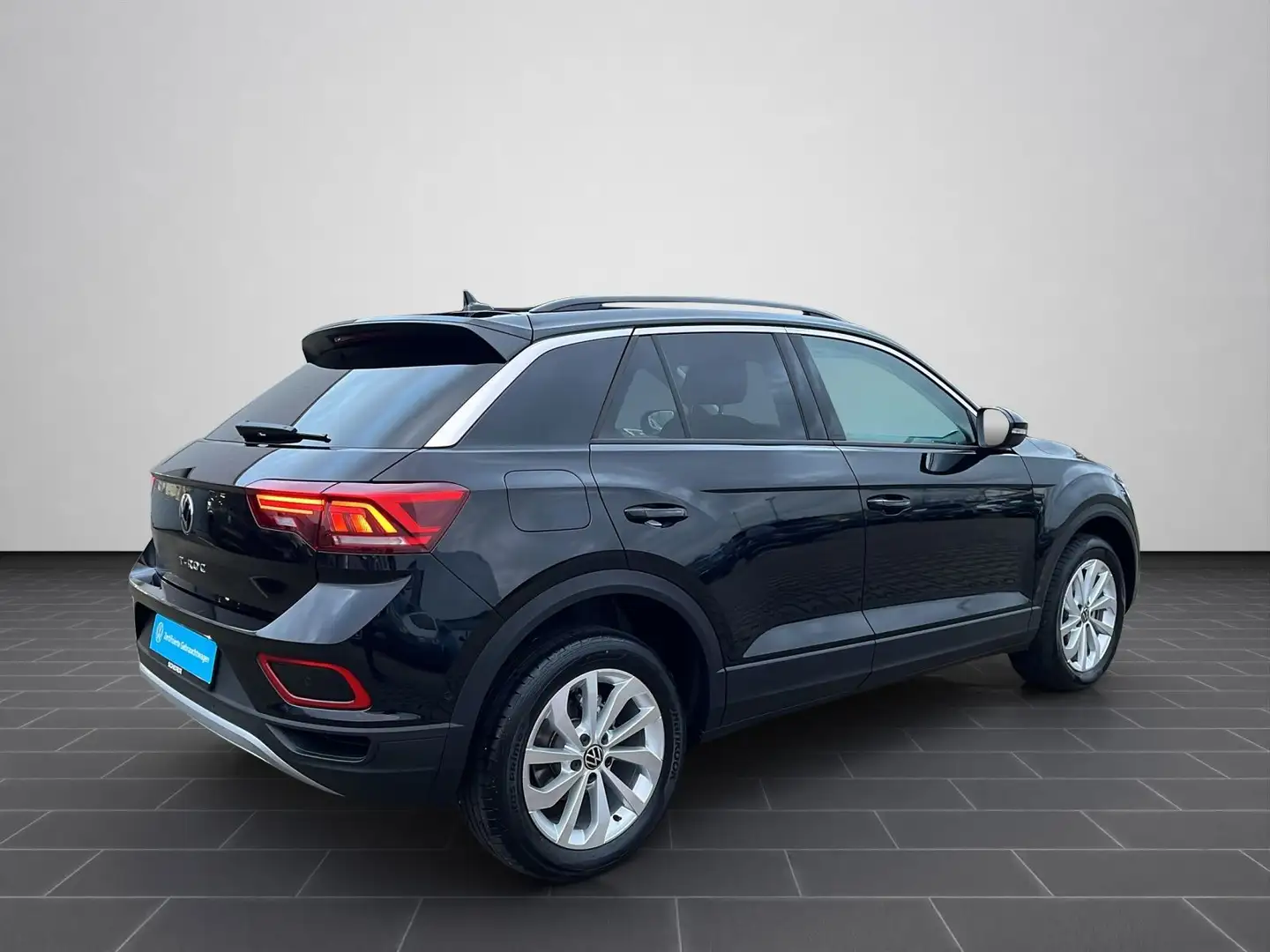 Volkswagen T-Roc 1,5 TSI DSG LED/App Connect/Sitzheizung vo Schwarz - 2