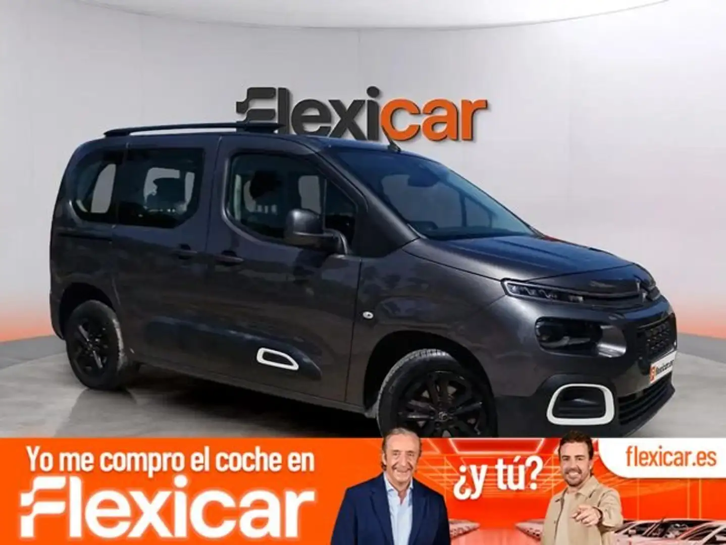 Citroen Berlingo Talla M BlueHDi 100 S&S 100 AÑOS Gris - 1