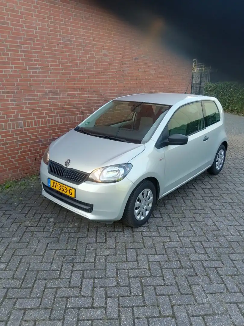 Skoda Citigo 1.0 Grt. Ambition Grijs - 1