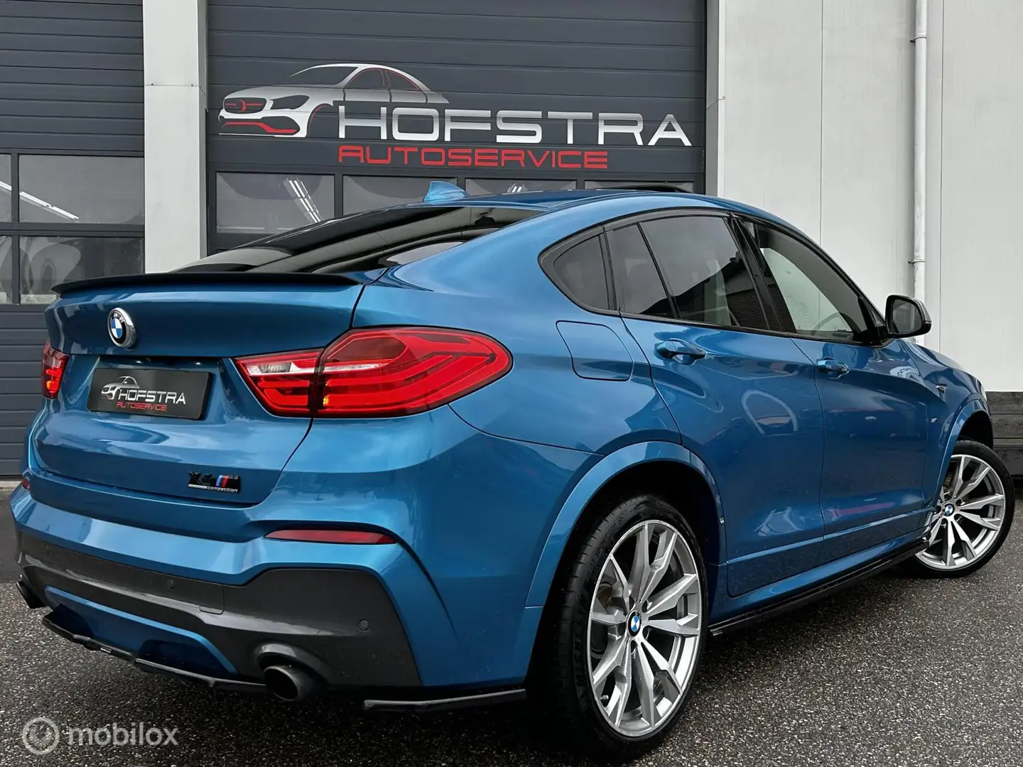BMW X4 M40i High Executive Pano H&K Trekhk Maxton Head-Up Bleu - 2