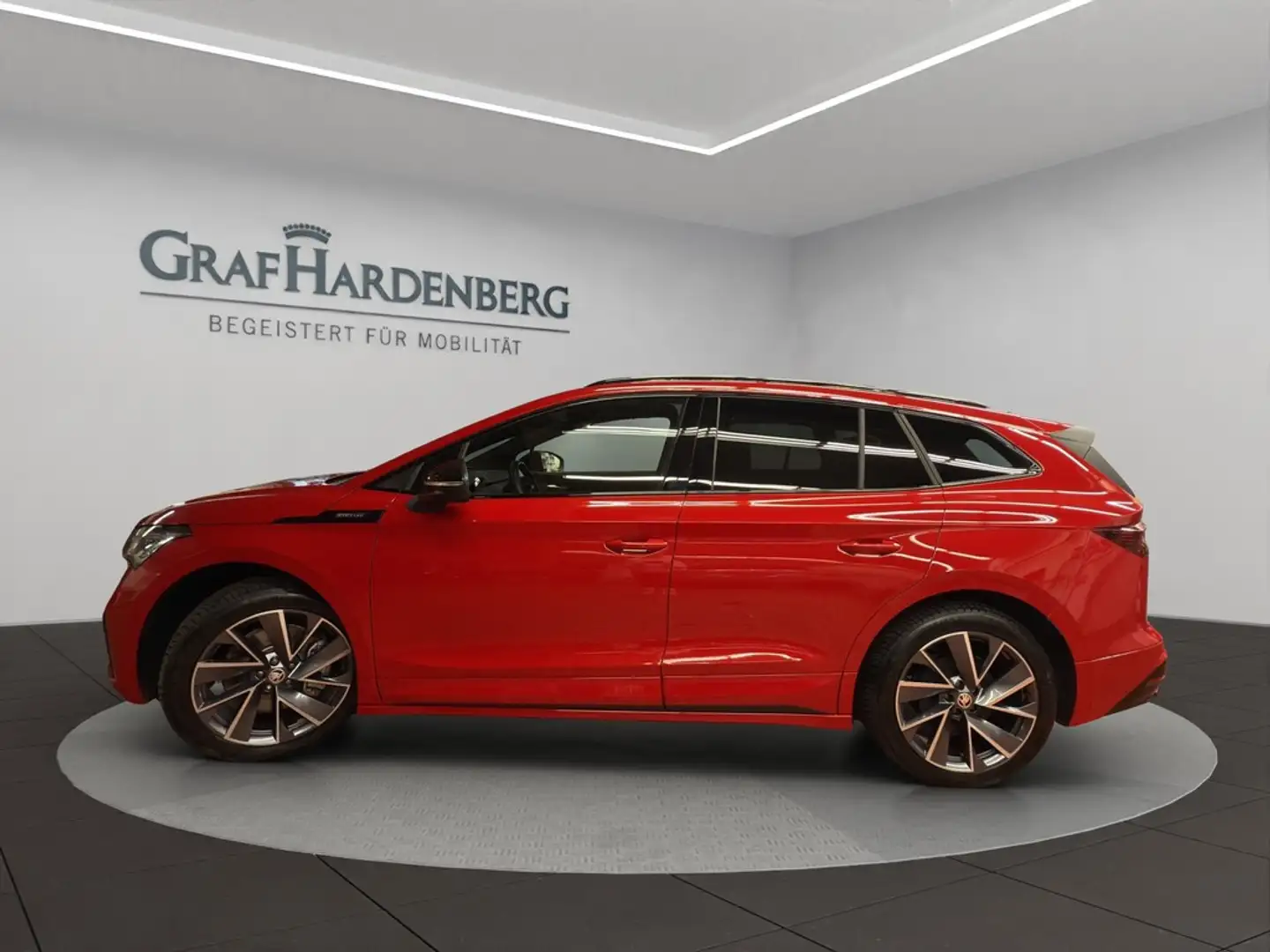Skoda Enyaq 85 X Sportline Maxx AHK Wärmepumpe Rot - 2