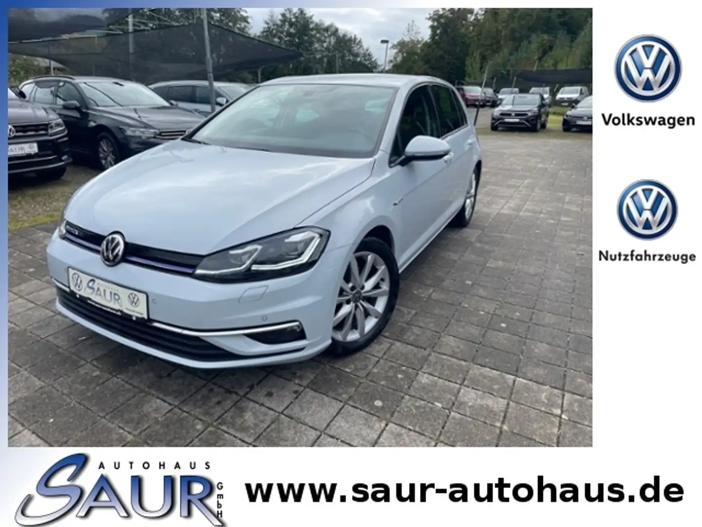 Volkswagen Golf VII 1.5 TSI Highline BlueMotion*LED*PDC*SHZ*Clima Weiß - 1