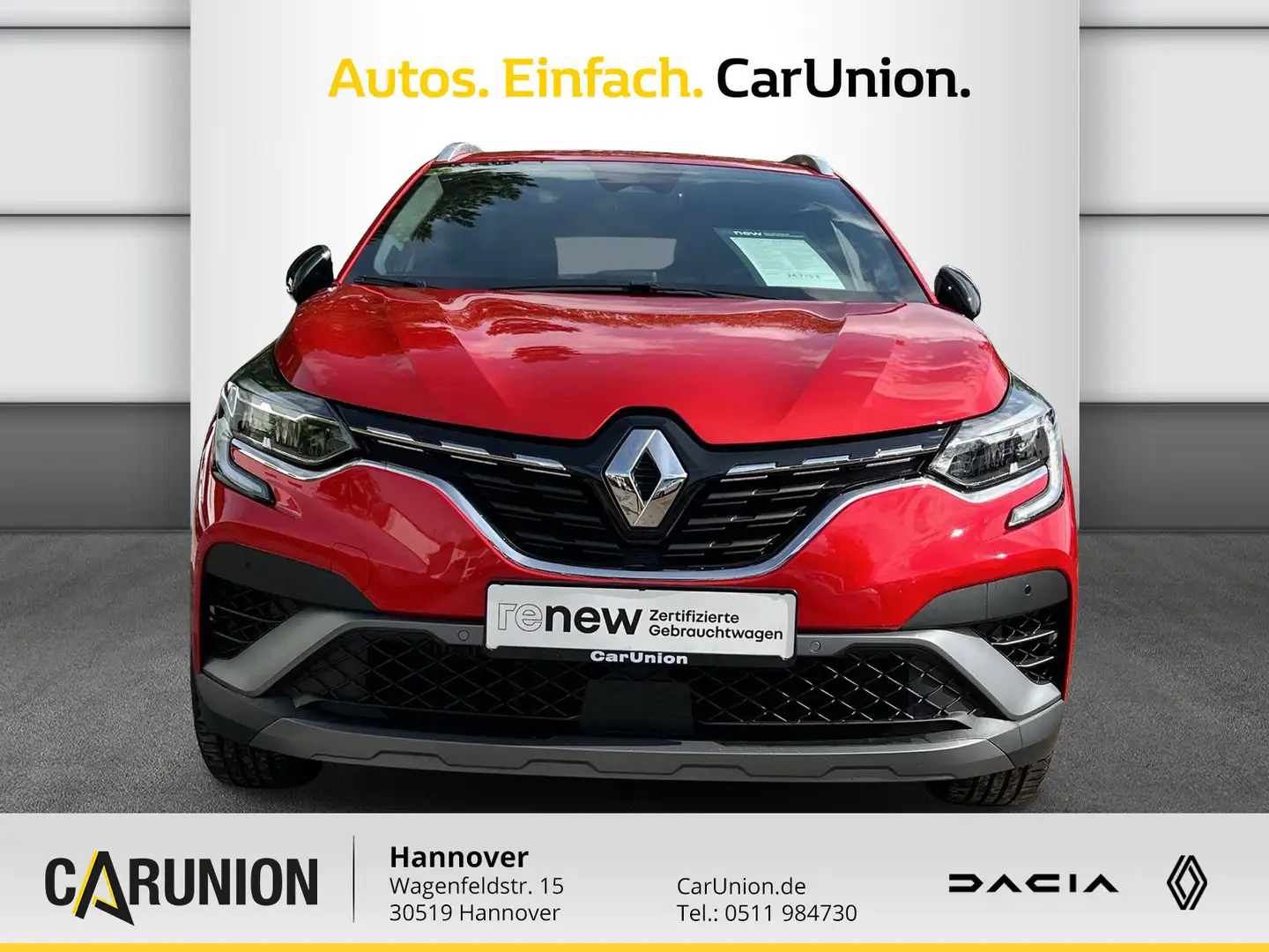 Renault Captur R.S. LINE TCe 160 EDC Rot - 2