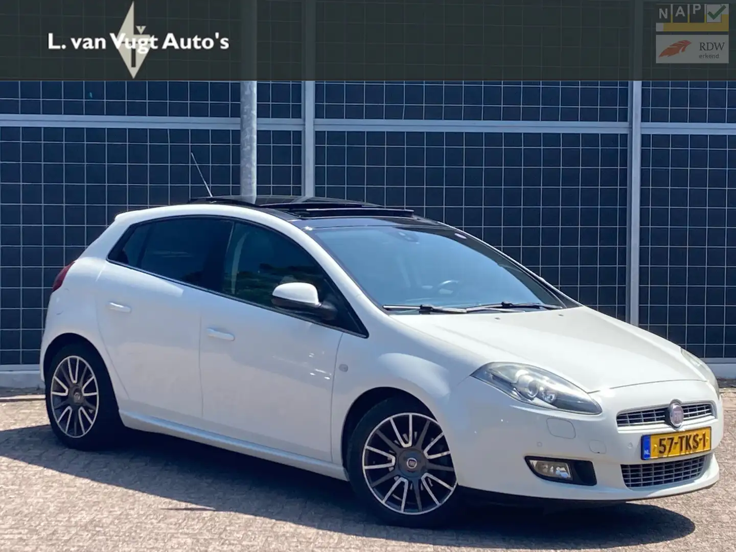 Fiat Bravo 1.4 MultiAir Sport Blanc - 1