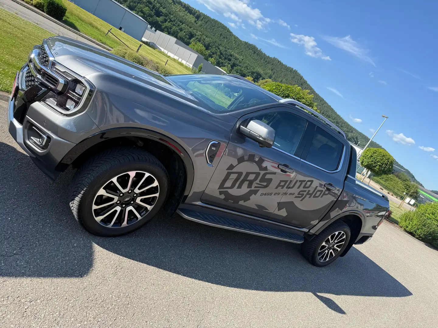 Ford Ranger 3.0 EcoBlue e-4WD Platinum Gris - 2