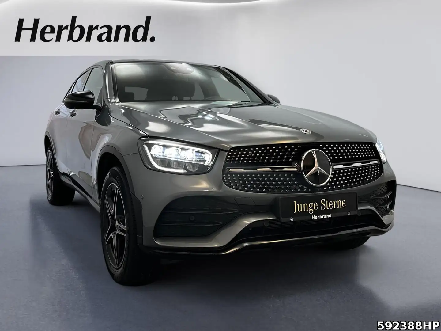 Mercedes-Benz GLC 300 de 4M Coupé AMG AHK BURMESTER 360° Night Grau - 2