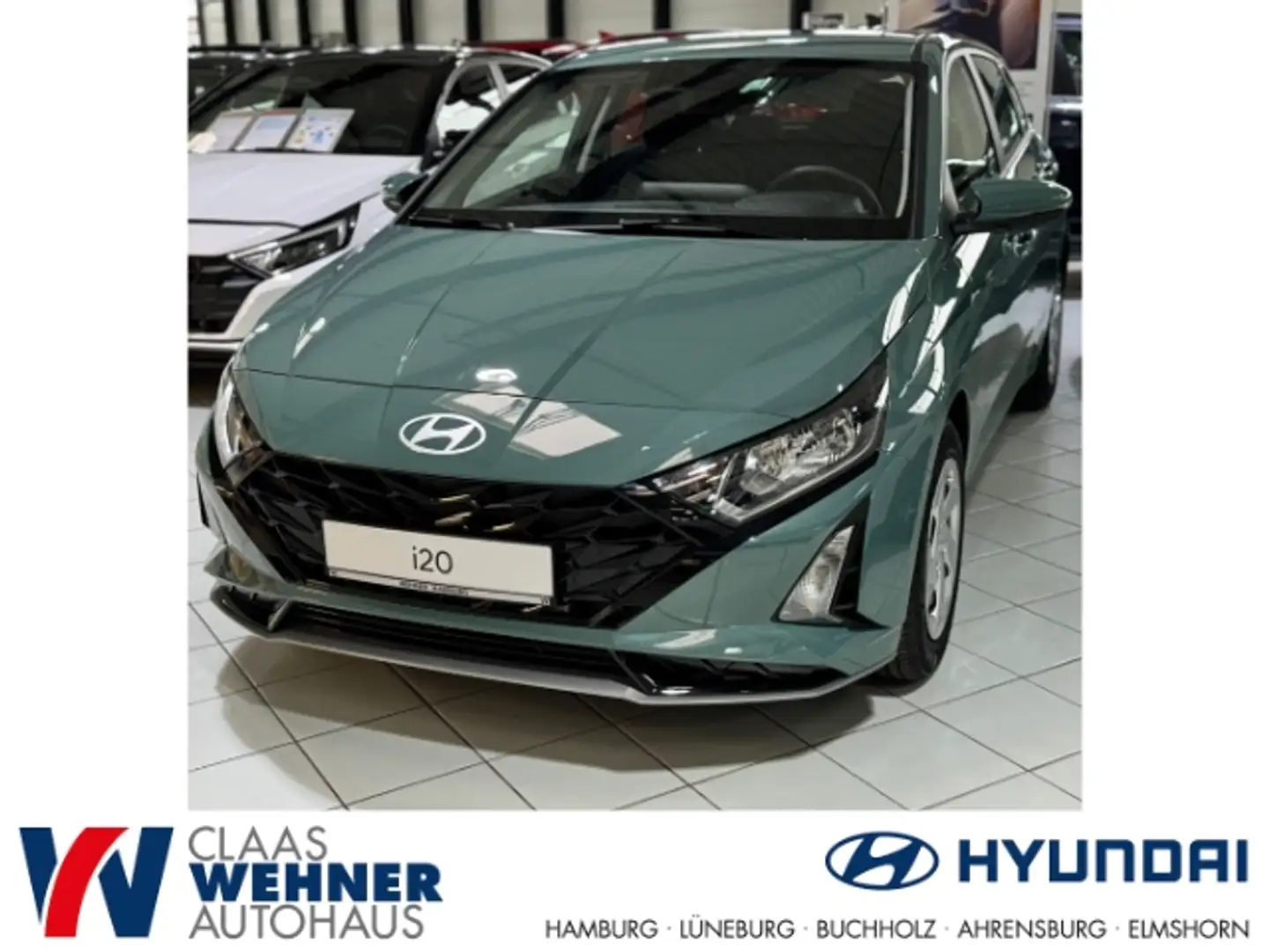 Hyundai i20 Hyundai i 20 FL (MY25) 1.0 T-GDI (100 PS) 6-MT 2WD Grün - 1