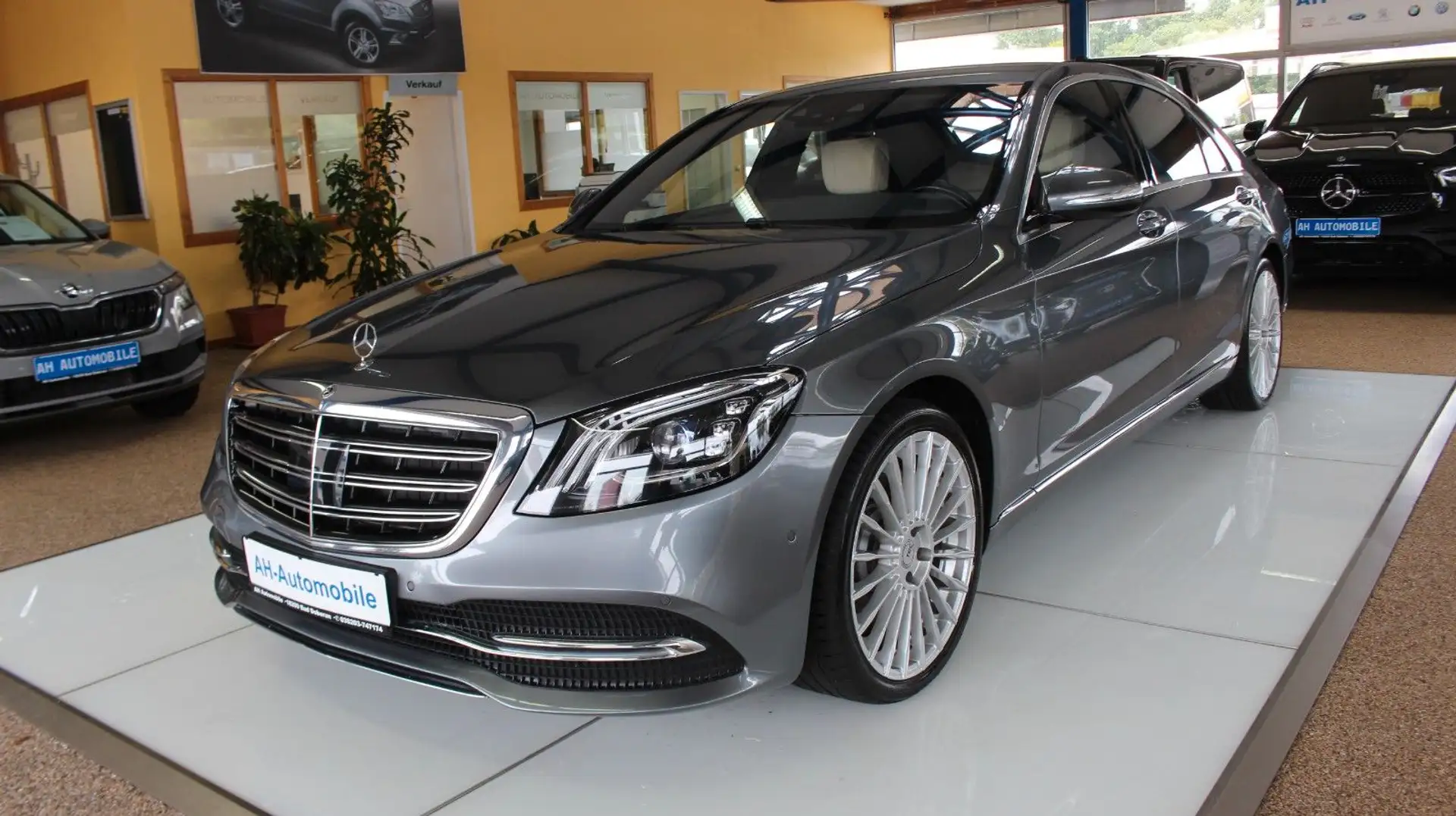 Mercedes-Benz S 350 S -Klasse Lim. S 350 d 4Matic Lang Gris - 1
