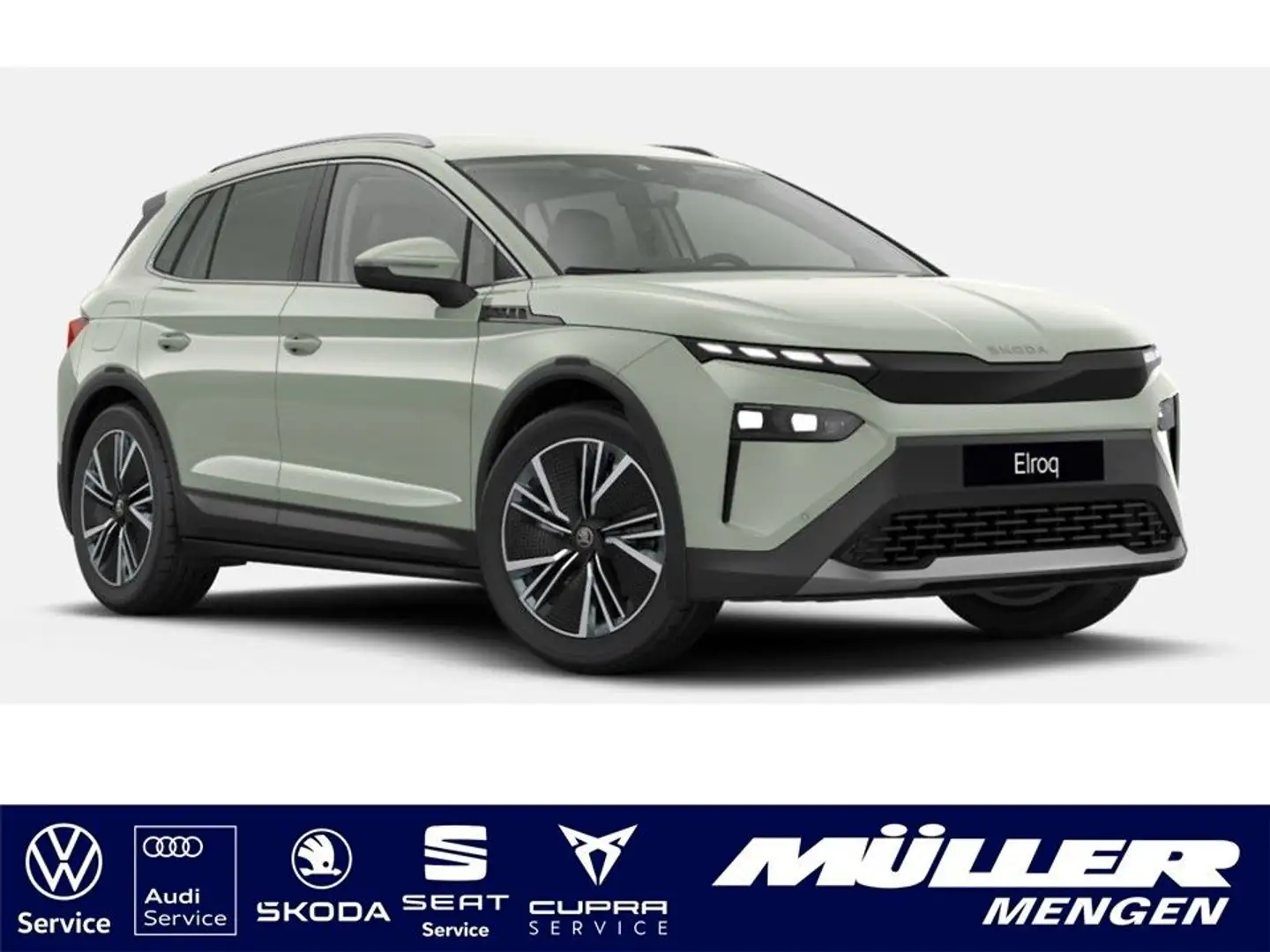 Skoda Elroq 85 Loft Plus|AHK|Wärmepumpe|Transp.|Winter zelena - 1