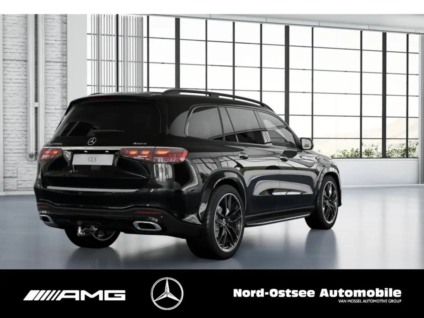Mercedes-Benz GLS 450 d 4m AMG 23-ZOLL NIGHT AHK STANDHZG Blau - 2
