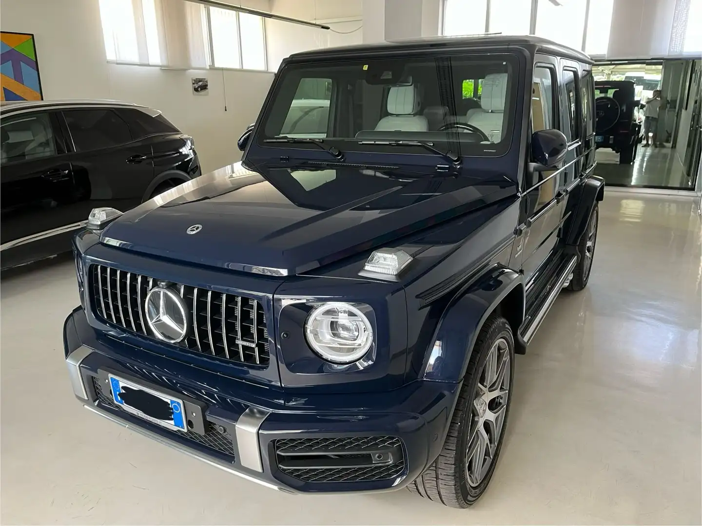 Mercedes-Benz G 63 AMG 4x4 585cv auto Manufaktur Blu/Azzurro - 2