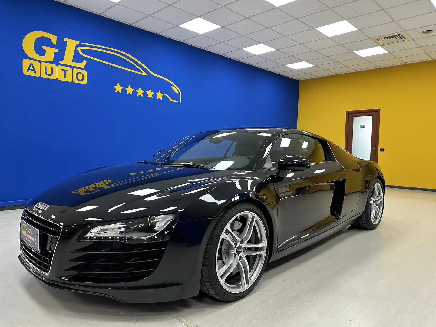 Audi R8 4.2 V8 quattro*MANUALE*PRIMA VERNICE*BOOK SERVICE* Zwart - 1
