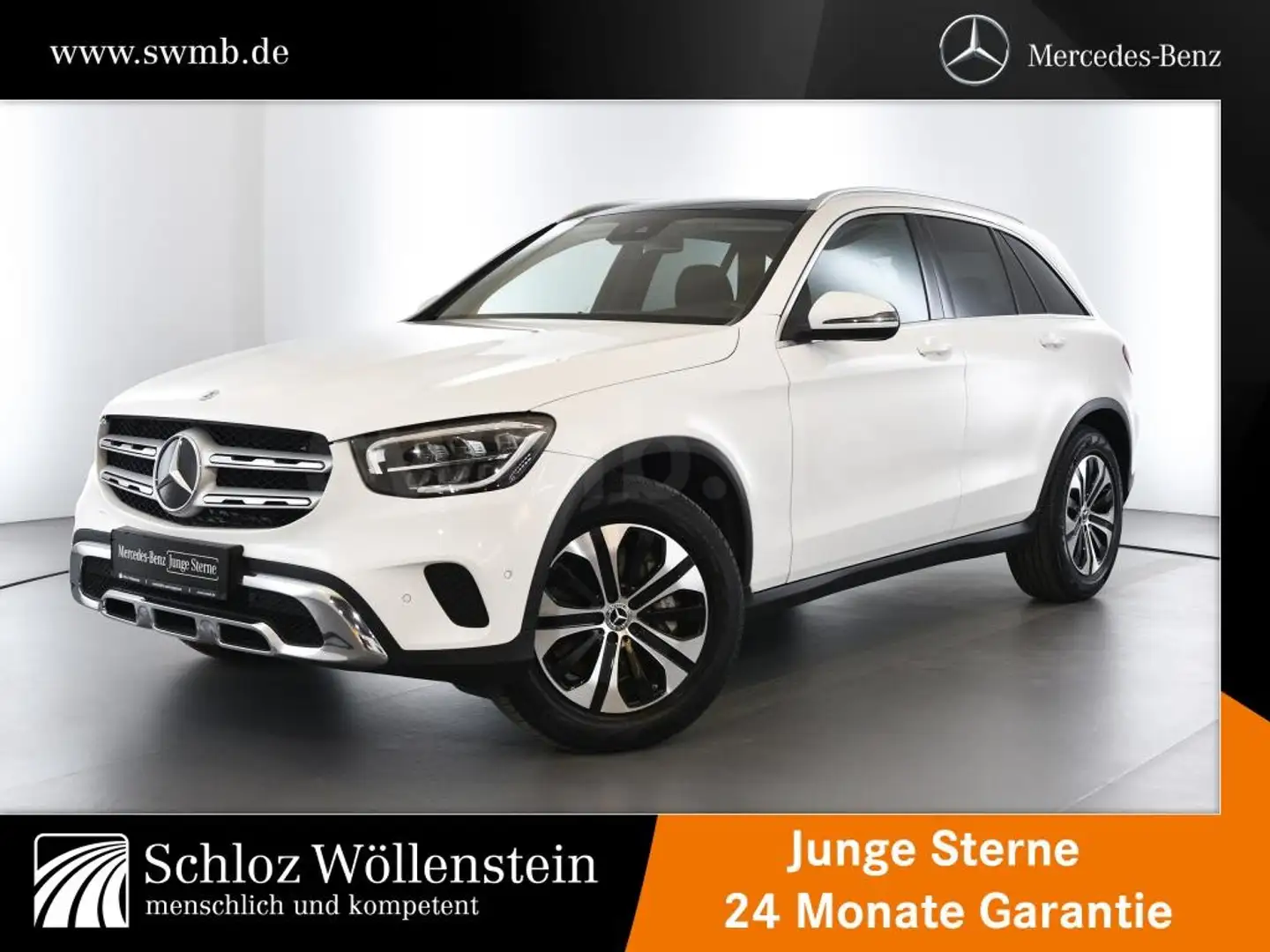 Mercedes-Benz GLC 300 e 4M LED/Business-P/ABC/Pano-D/EDW/RfCam Weiß - 1
