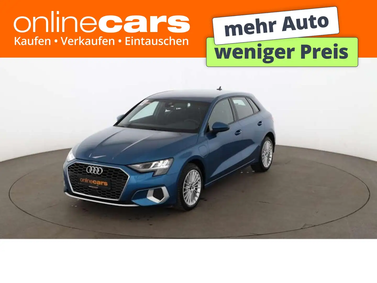 Audi A3 SB 40 TFSI e advanced Aut LED NAVI ASSIST TEMP Blau - 1