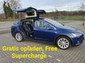 Tesla Model X 90D Base 6p. Free Supercharge Blauw - thumbnail 1