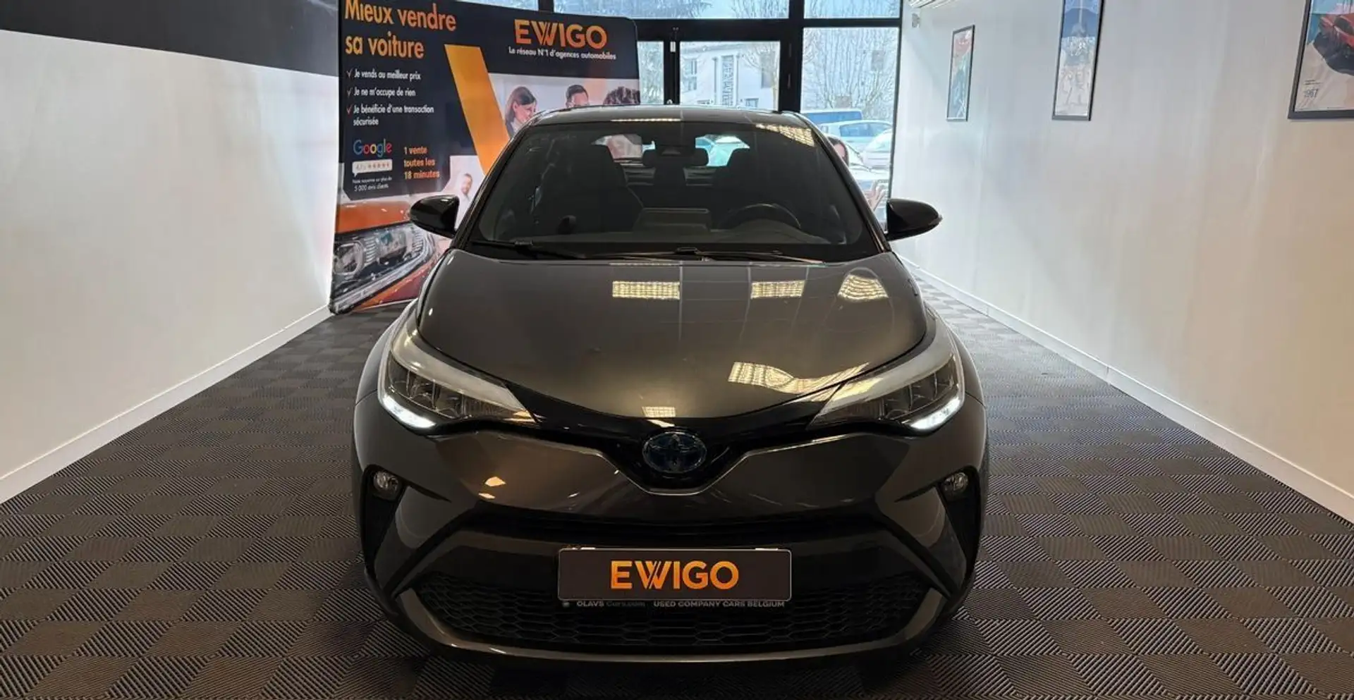 Toyota C-HR 1.8 140h 100 hybrid full-hybrid 0.85kwh dynamic 4x2 bva Grau - 2