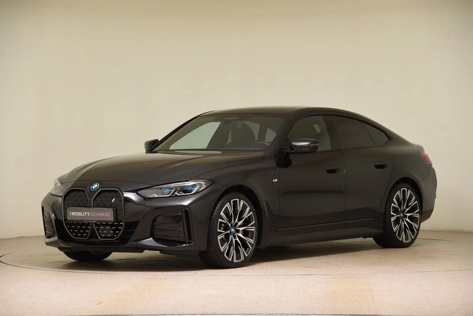BMW i4 eDrive35 Gran Coupe M Sport Laser AHK ACC H&K Black - 1