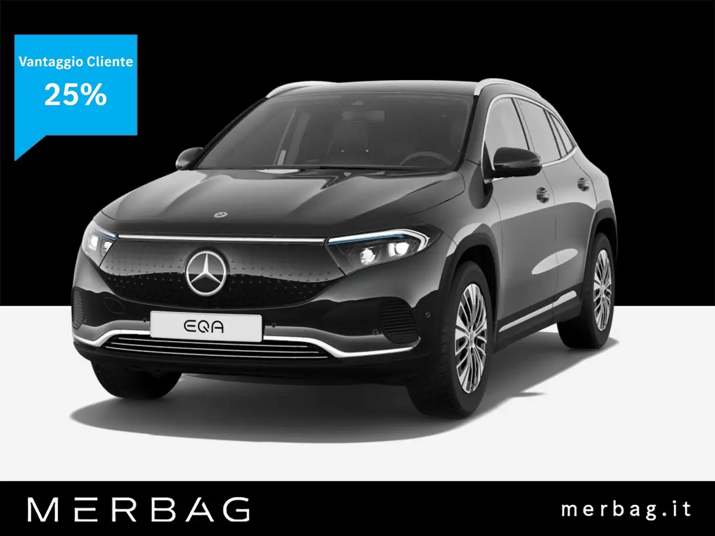 Mercedes-Benz EQA 250 + Progressive Advanced Schwarz - 1