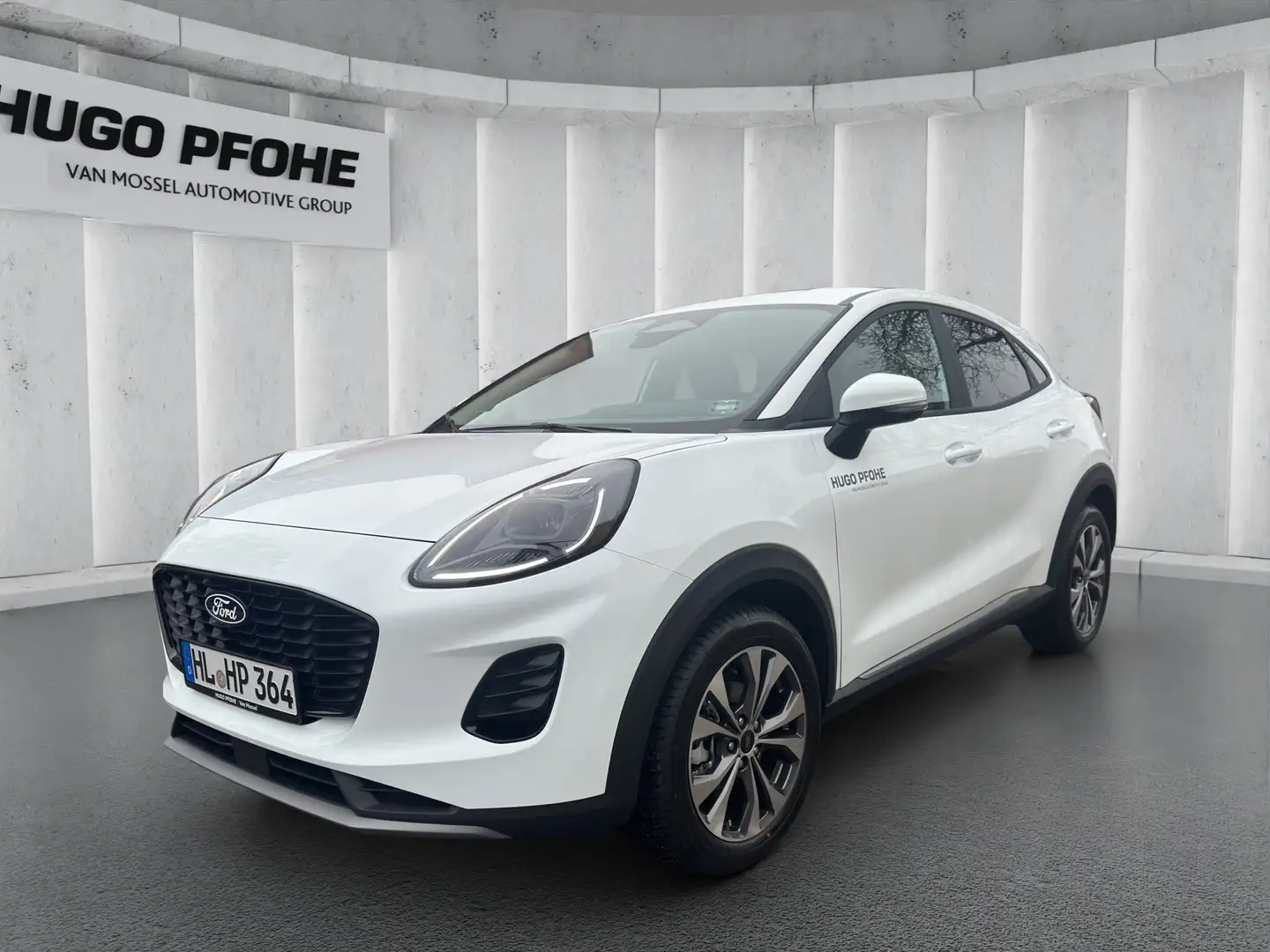 Ford Puma Titanium 1.0 EB MHEV Aut. | LED | GJR | RFK | SHZ Weiß - 1