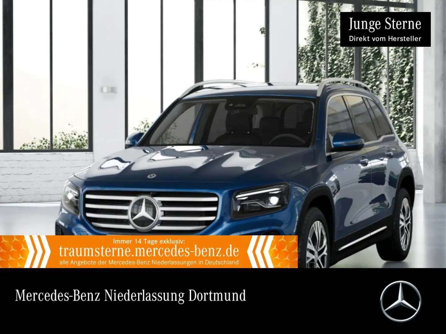 Mercedes-Benz GLB 250 4M PROGRESSIVE+360°+MULTIBEAM+TOTW+8G Blau - 1