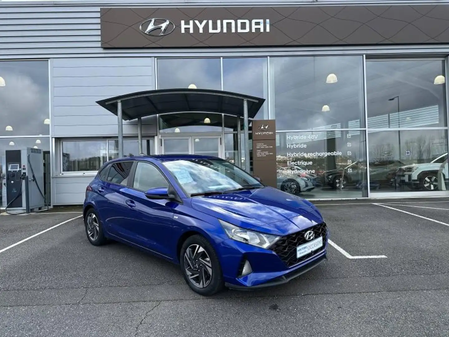 Hyundai i20 1.0 T-GDi 100ch Hybrid Intuitive Bleu - 1