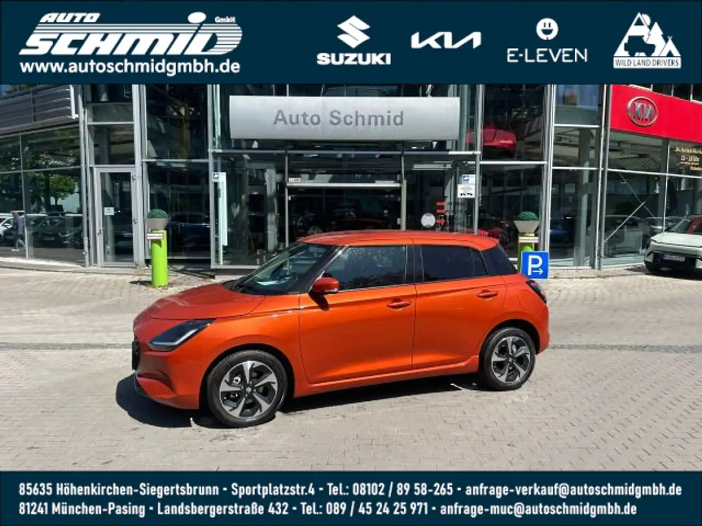 Suzuki Swift SWIFT 1.2 DUALJET HYBRID AUTOMATIK COMFORT+ Orange - 1