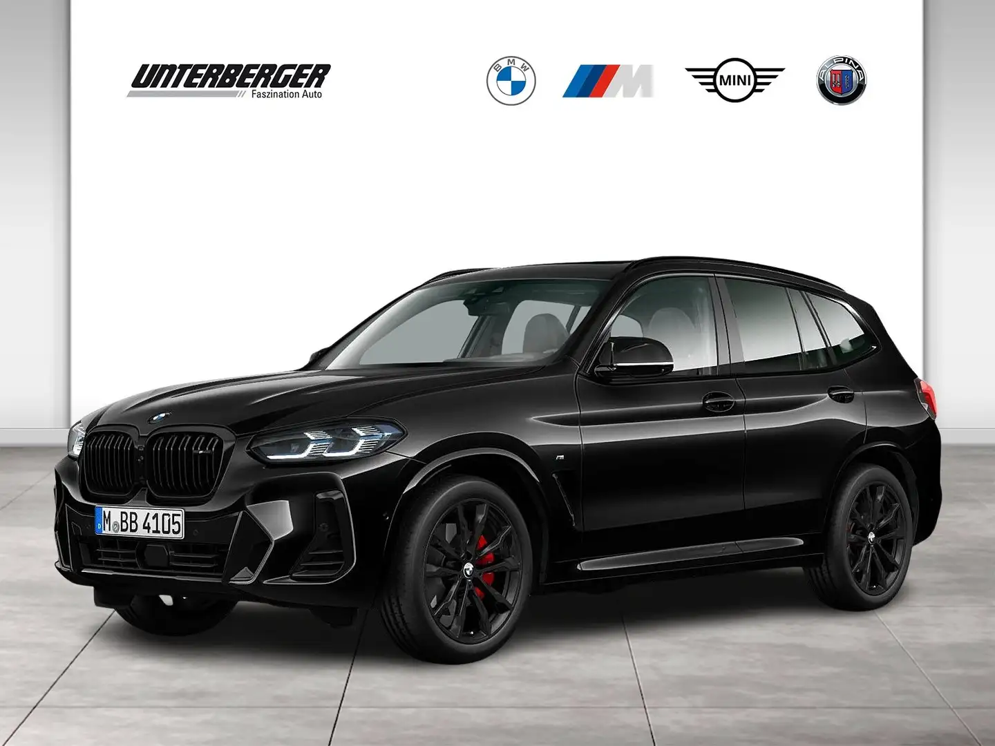 BMW X3 M 40i Standhzg ACC DA-Pro PA+ 360° HUD HiFi Schwarz - 1