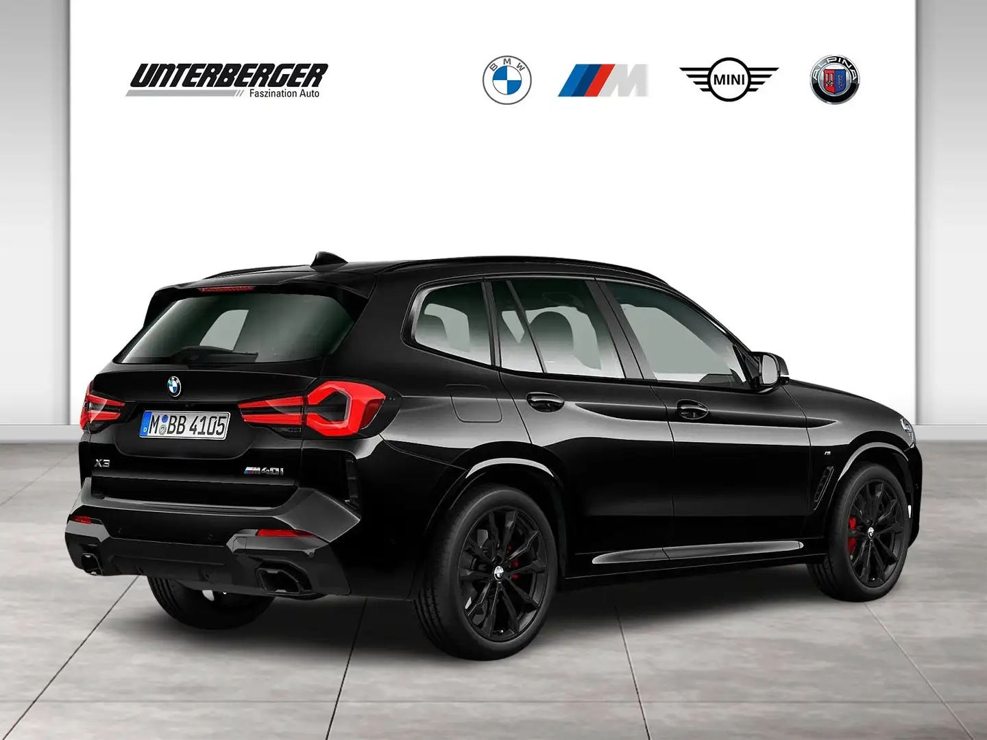 BMW X3 M 40i Standhzg ACC DA-Pro PA+ 360° HUD HiFi Schwarz - 2