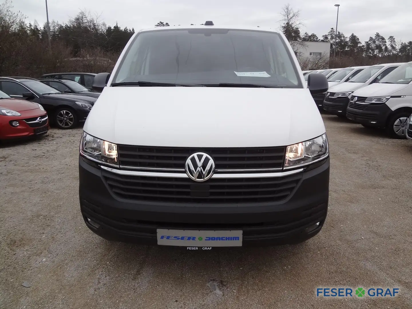 Volkswagen T6.1 Transporter 6.1 2,0 l TDI AHK PDC Kam. Weiß - 2