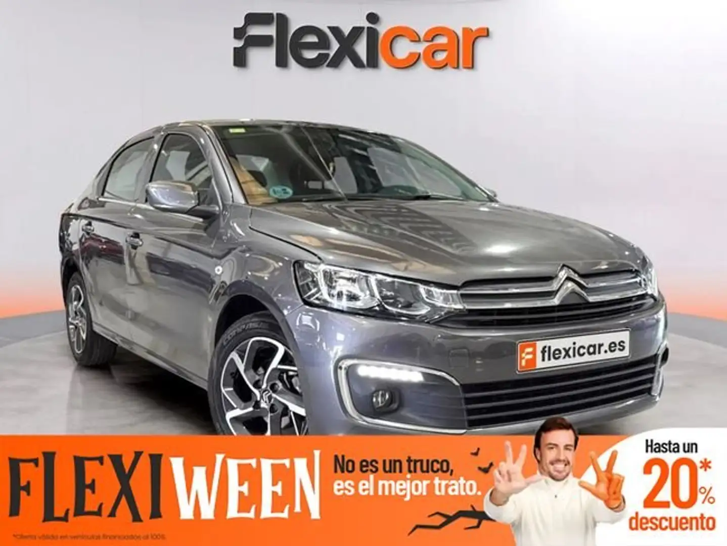 Citroen C-Elysée 1.2 PureTech Feel 82 Gris - 1