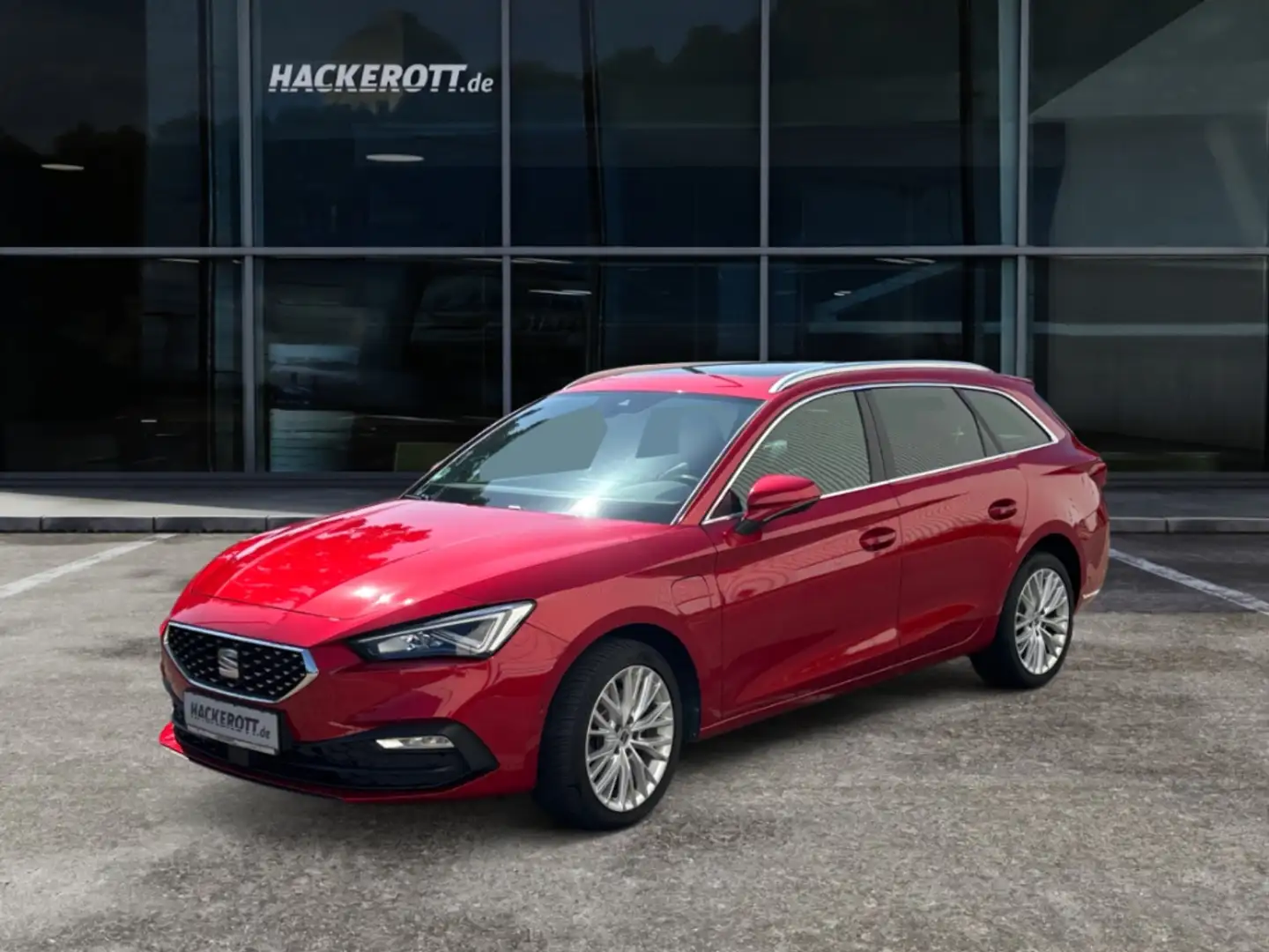 SEAT Leon SPORTSTOURER XCELLENCE 1.4 E-HYBRID 150 KW LED Nav Rojo - 1