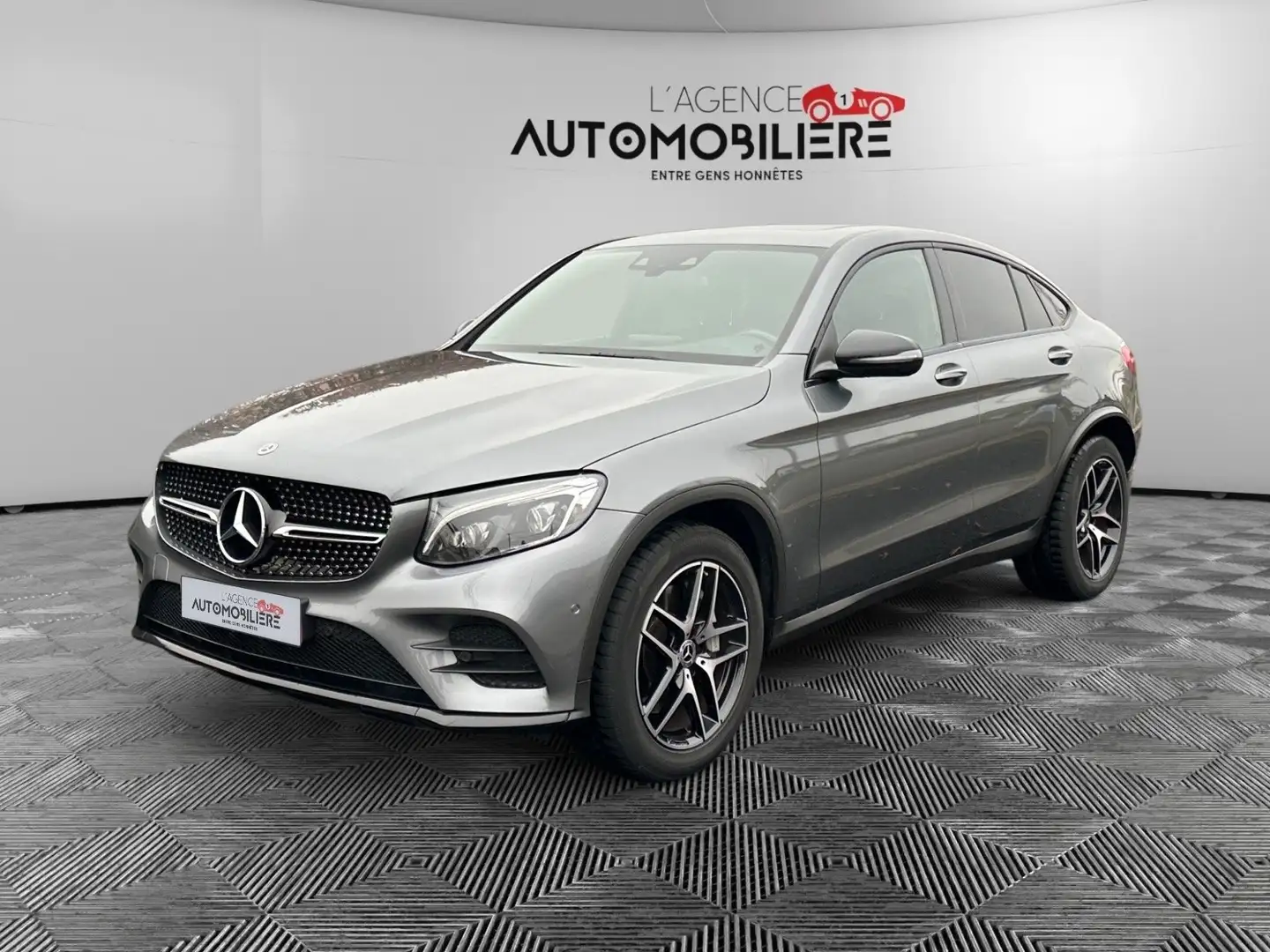 Mercedes-Benz GLC 250 GLC 250 d Coupe 4Matic MET 1 JAAR GARANTIE Gris - 1