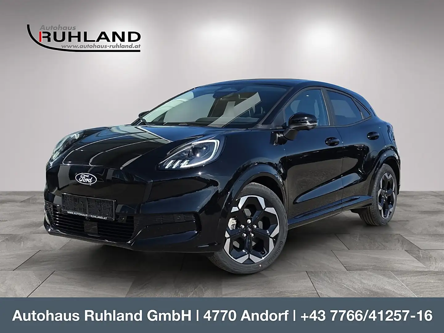 Ford Puma E-Gen 43kWh Premium Schwarz - 1
