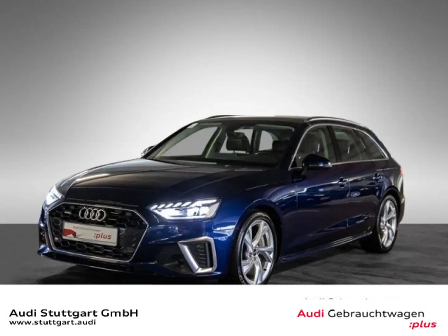Audi A4 45 TFSI qu S line Matrix virtCo 360° B& Blau - 1