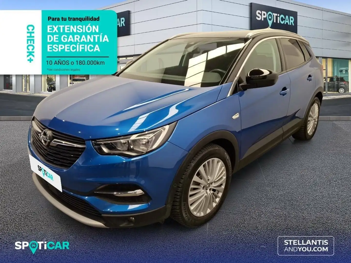 Opel Grandland X 1.2 Turbo Design Line Azul - 1
