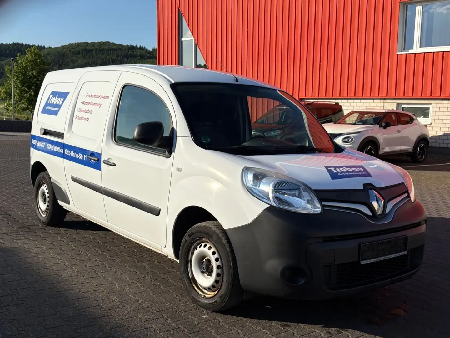 Renault Kangoo Maxi 1.5  2Hand Euro6 Klima Läuft Super Weiß - 1