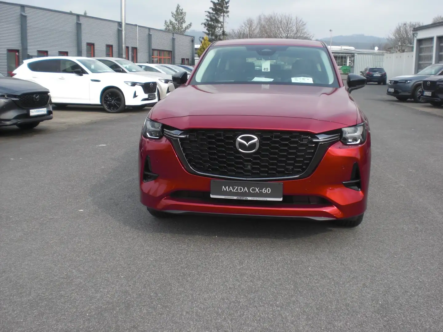 Mazda CX-60 e-SKYACTIV-D 254 M HYBRID AWD HOMURA Rouge - 2