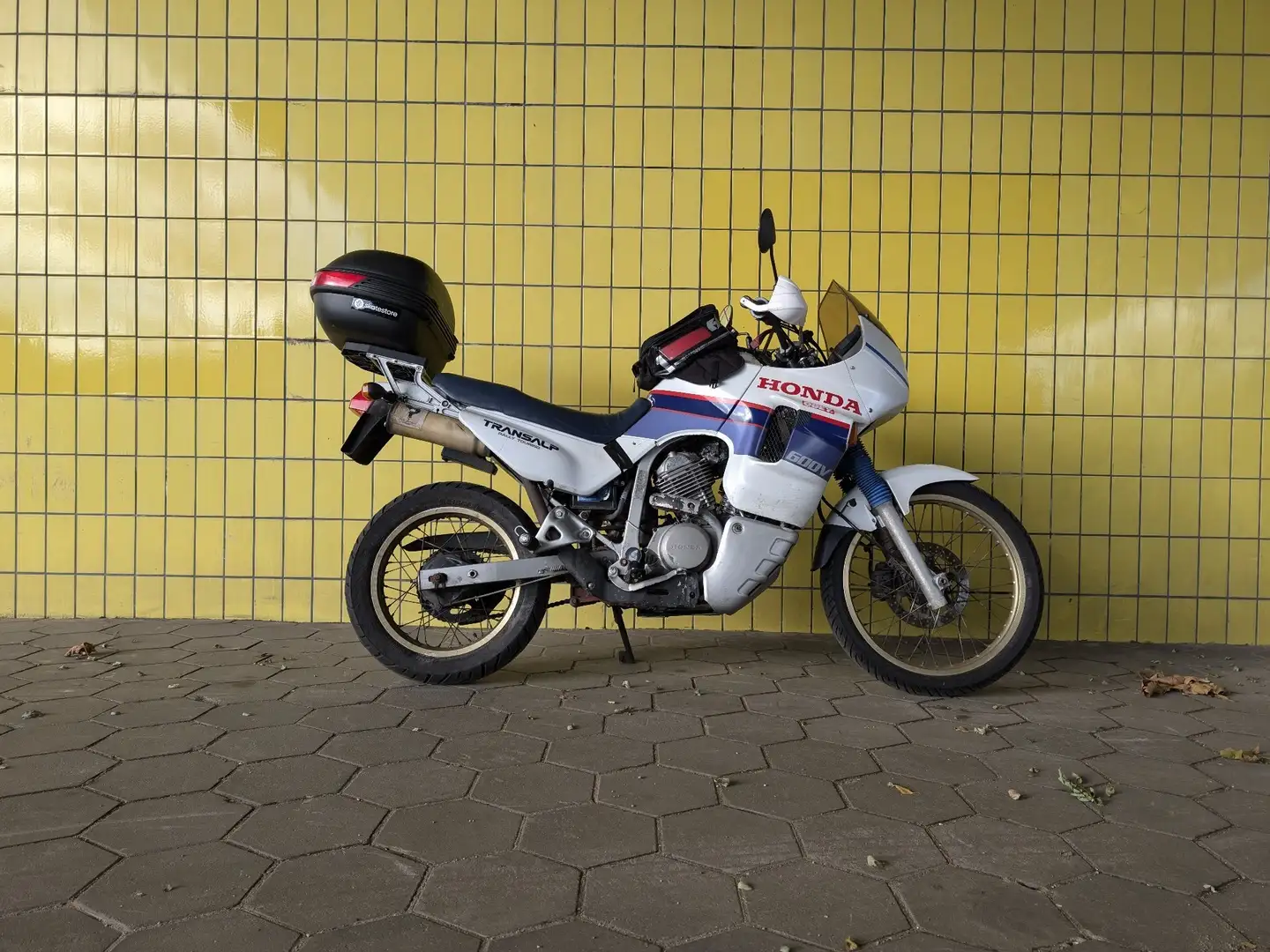 Honda Transalp 600 XL( PD06) Blanco - 2
