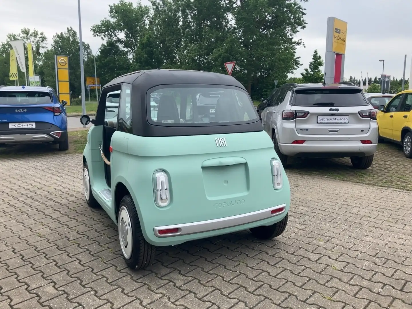 Fiat Topolino Dolcevita Vert - 2