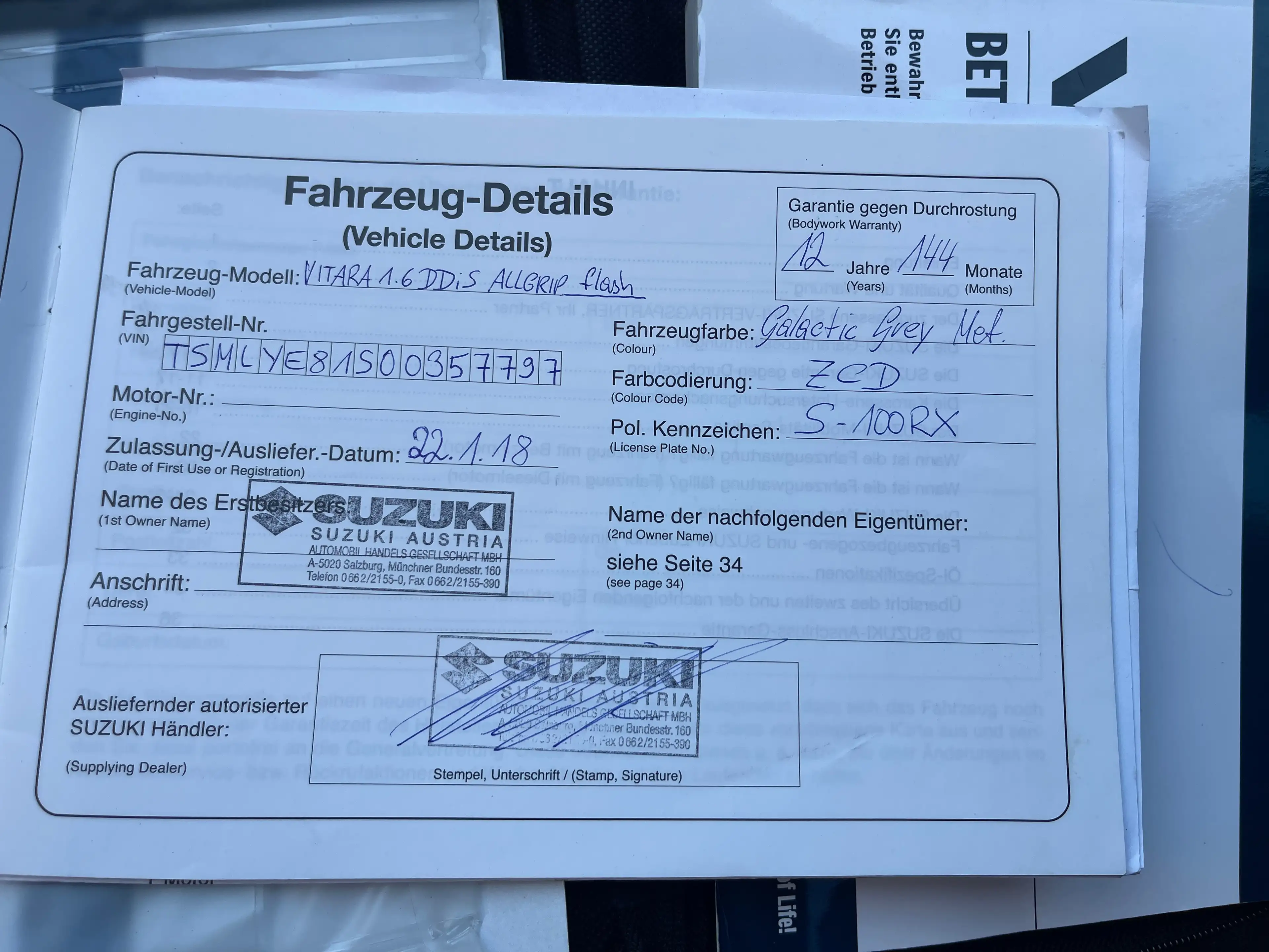 Suzuki Vitara 1.6 DDiS Comfort 4x4 — photo 14