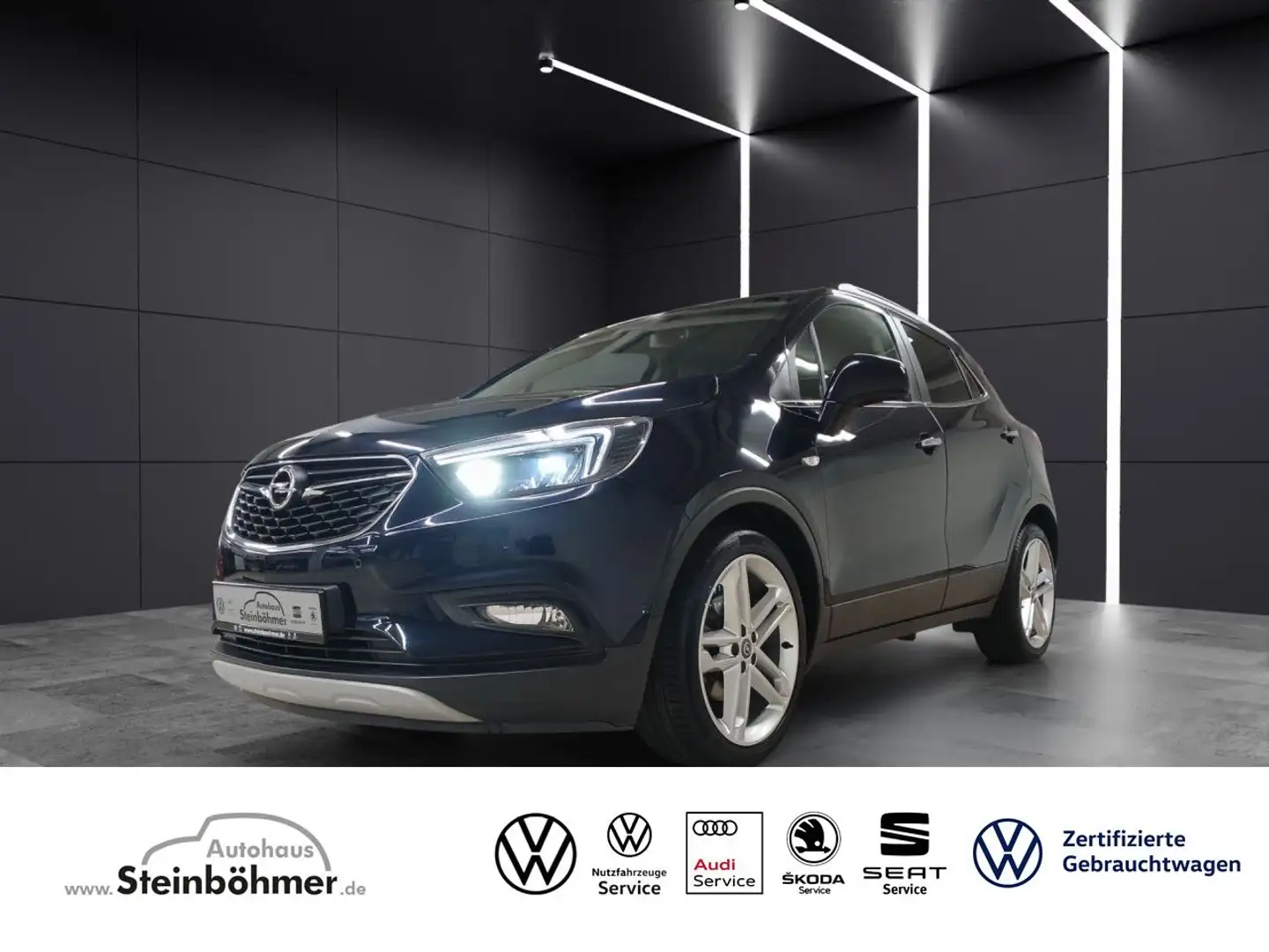 Opel Mokka X 1.4 Turbo Innovation Navi AHK LED Kamera Bleu - 1