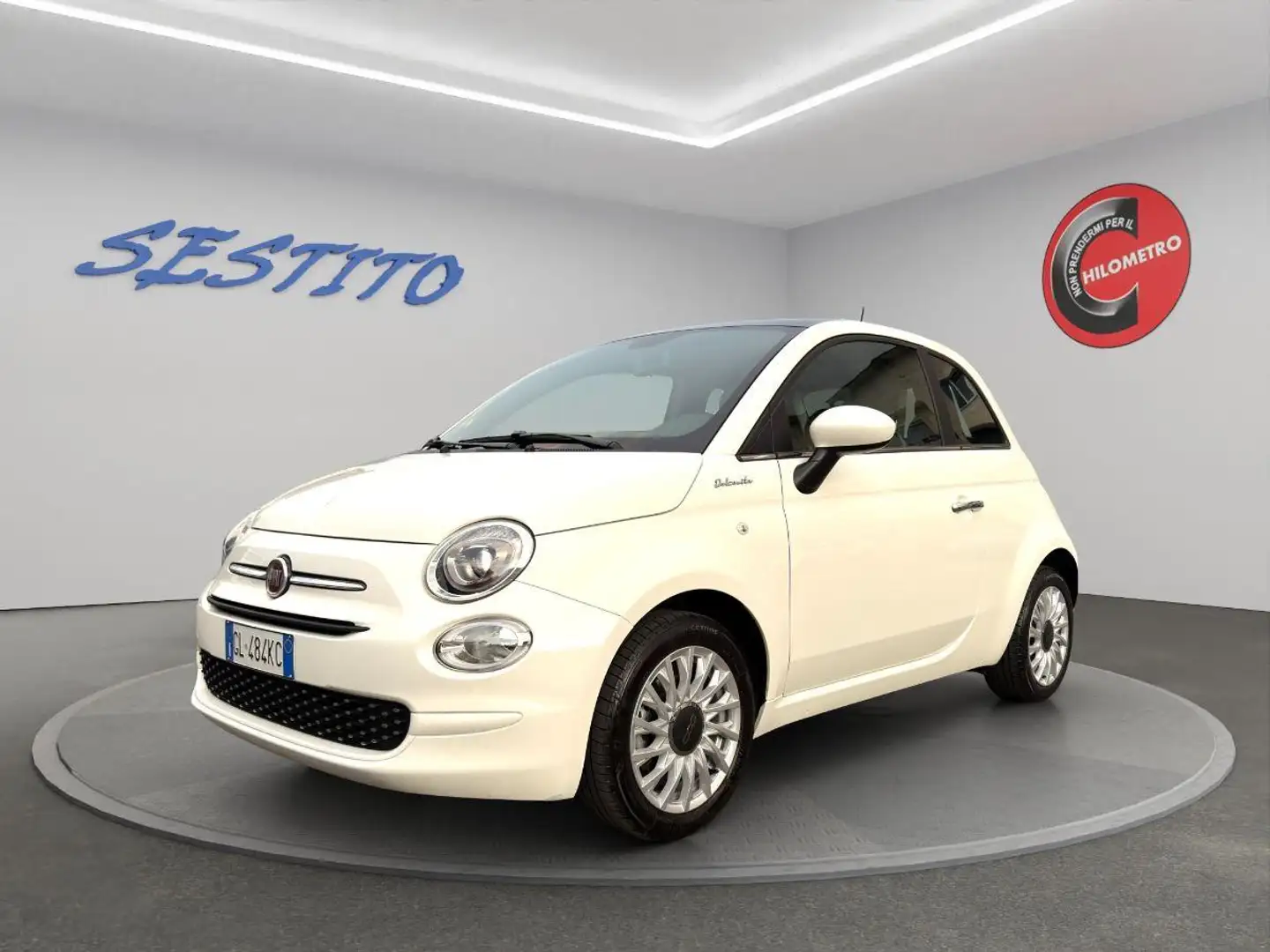 Fiat 500 1.0 Hybrid Dolcevita Bianco - 1