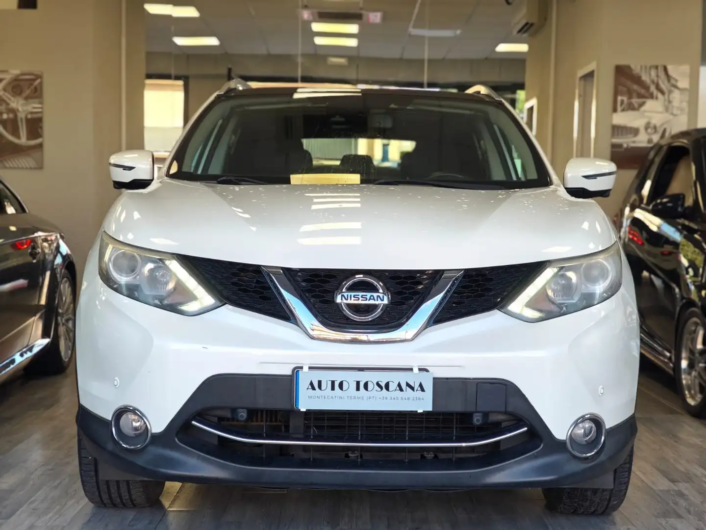 Nissan Qashqai Qashqai II 2014 1.5 dci Tekna 110cv E6 Bianco - 2
