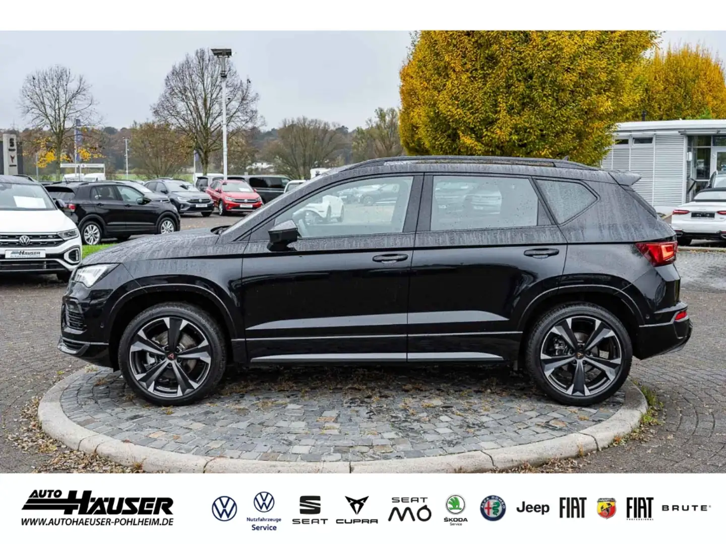 CUPRA Ateca 2.0 TSI DSG 4Drive AHK EL. HECKKL. NAVI KAMERA PAR Schwarz - 2