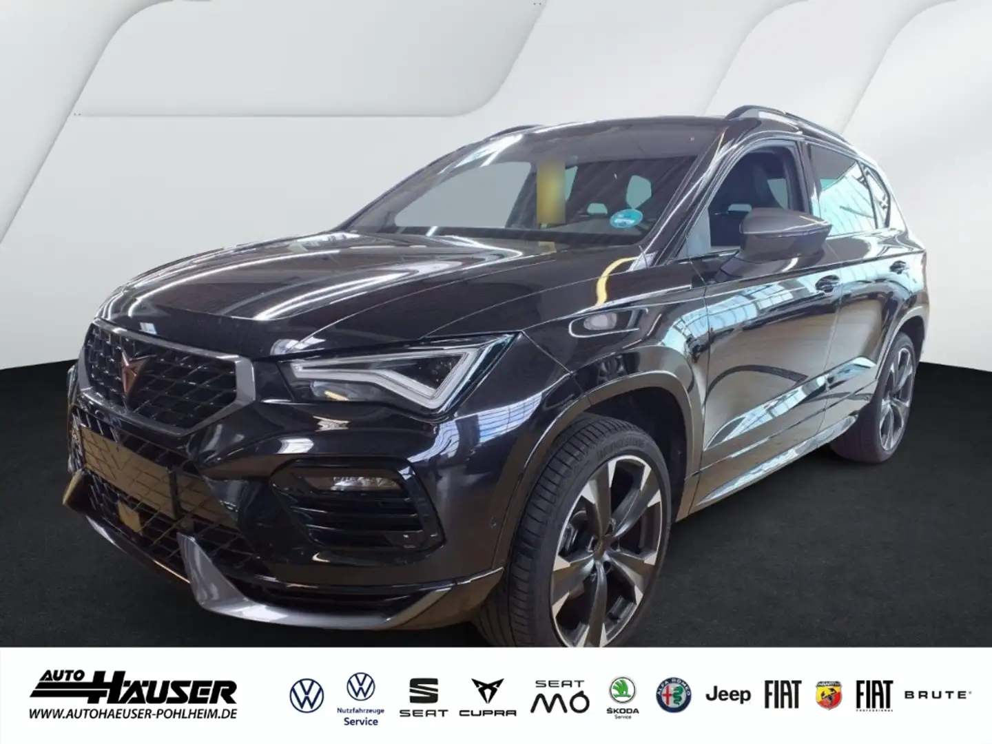 CUPRA Ateca 2.0 TSI DSG 4Drive AHK EL. HECKKL. NAVI KAMERA PAR Schwarz - 1